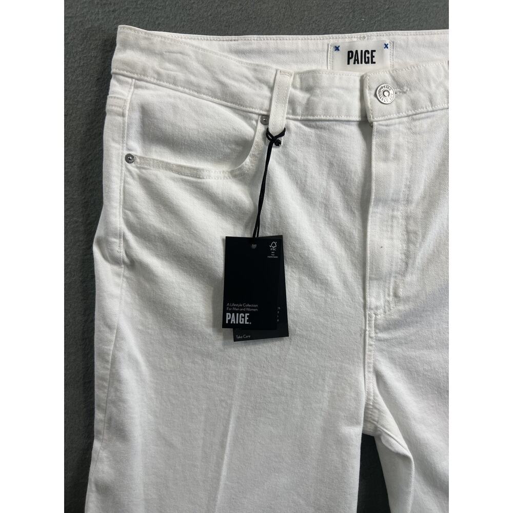 PAIGE Women's Charlie High Rise - Wide Flare Jeans Size 32 - Picture 4 of 11